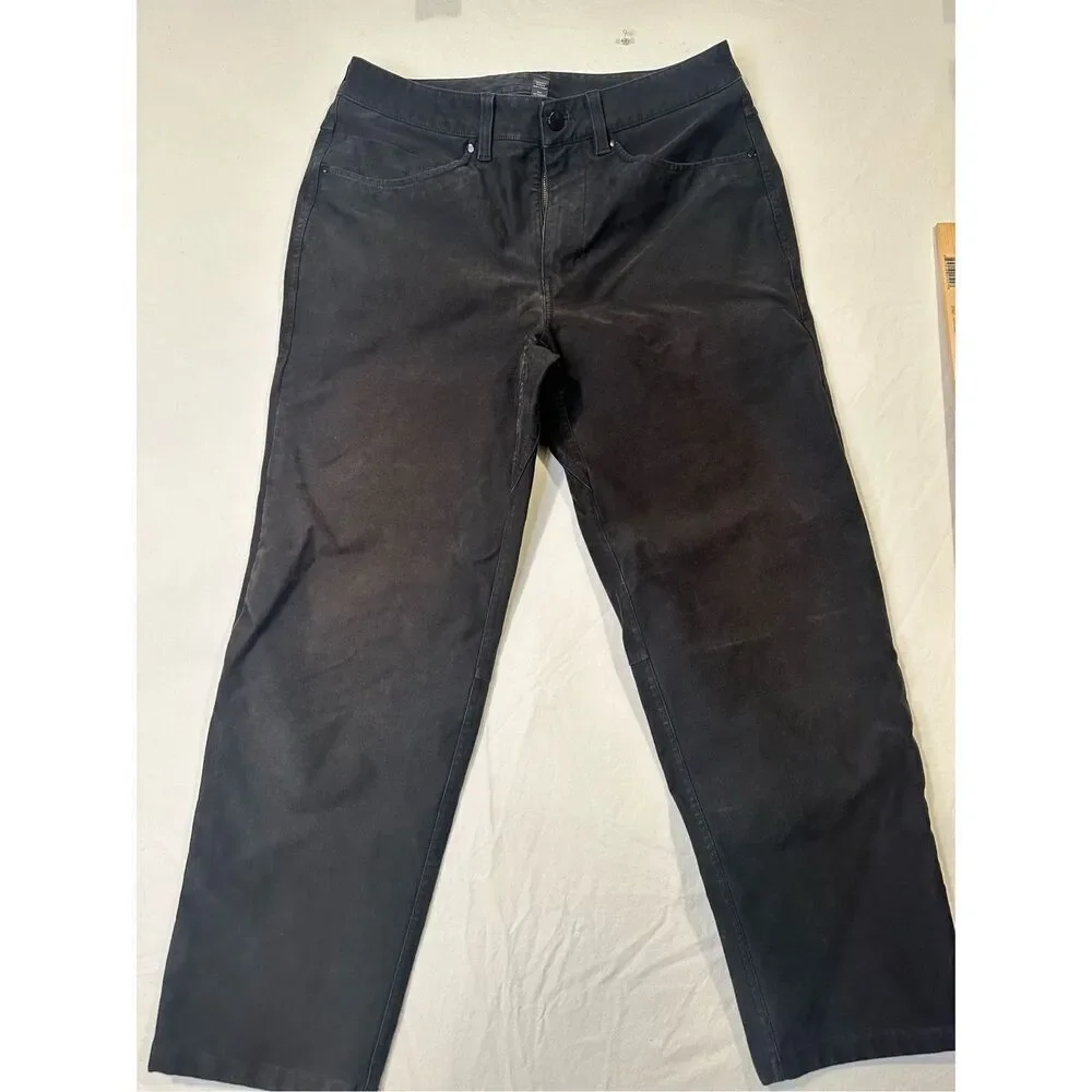 Lululemon Mens Black ABC Slim Fit 5 Pocket Jeans Pants Size 30